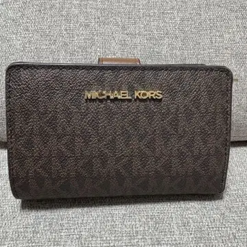 MICHAEL KORS 반지갑 브라운