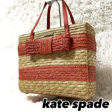 kate spade 카고바 핸드백 바이컬러 리본 토트 여름