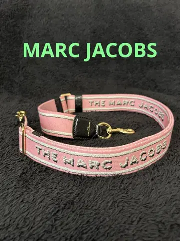 미사용 새상품 MARC JACOBS 마크제이콥스 로고 스트랩 핑크