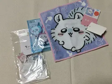 치이카와 시마무라 모몽가 헌책방 머리끈 반사경 멀티 크로스