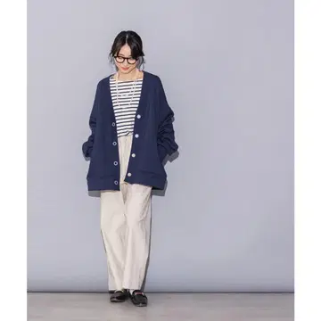 HUNCH 하토메 V넥 가디건