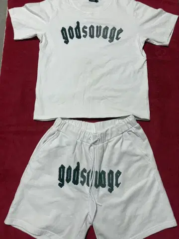 godsavage 고트사베지 셋업 M 사이즈
