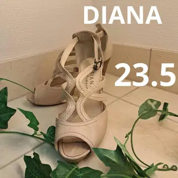 다이애나 오픈토 샌들 베이지 23.5