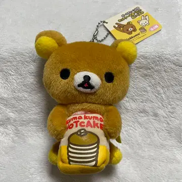 리락쿠마 핫케이크 봉제 인형 키링