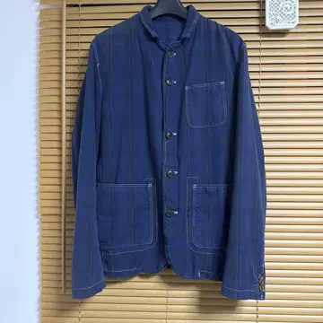 00년대 EEL 블루노 자켓 25 CHECK ESS-10102B