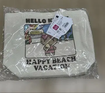 [미사용 새상품] 한정품 HELLO KITTY 일광화상 키티 토트백