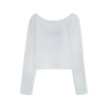 HUG YOUR SKIN Angel Wing Top (White)