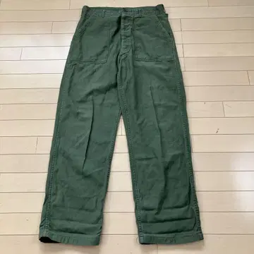 8.1 TROUSERS 트라우저 밀리터리 팬츠 카키 34 x 33