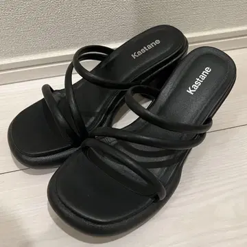 카스타네 청키힐 샌들 37