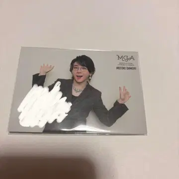 Mrs. GREEN APPLE 팝업 사인 포함 포토 카드 오오모리 모토키
