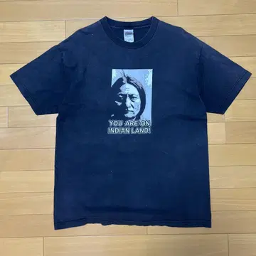 00s 인디언 티셔츠 블랙