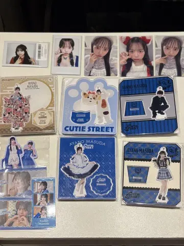 마스다 아야노 CUTIE STREET 아크릴 스탠드 세트