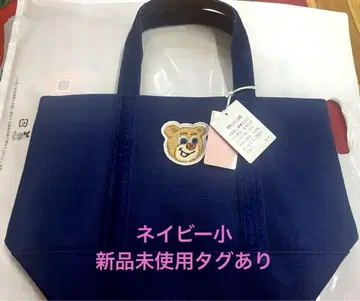 러브라리 페일러 올드 테디 토트백 L 사이즈 네이비