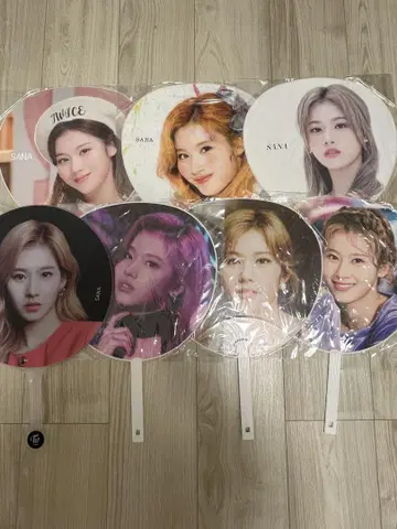 TWICE 사나 부채 세트