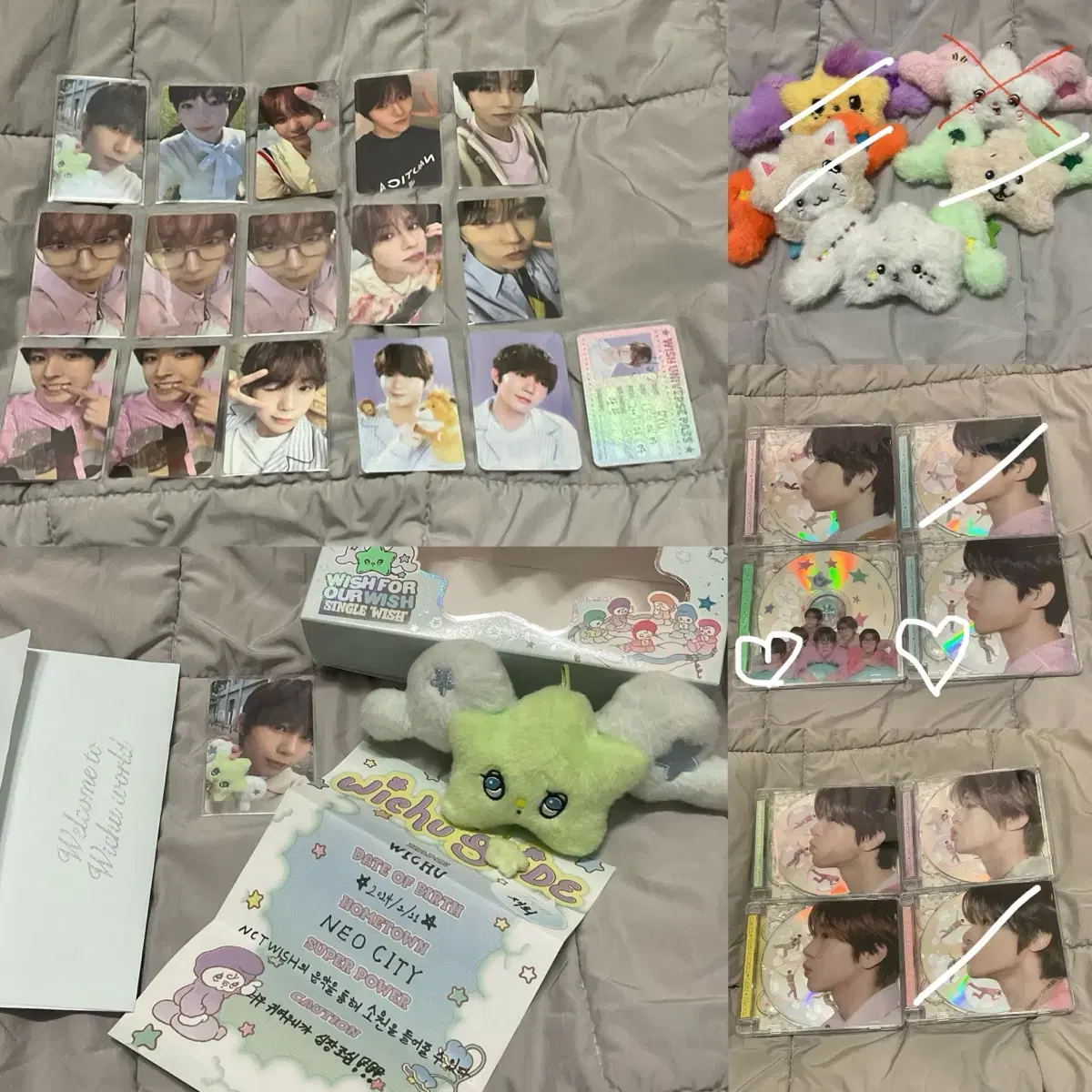 【Shalom x NCT Wish】WING STAR BAG PINK NCT WISH X SHALOM WING STAR BAG PINK（NCT WISH shalom