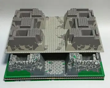 [중고품] 레고 입체 기초판 동일 형태 4종 묶음 판매 LEGO