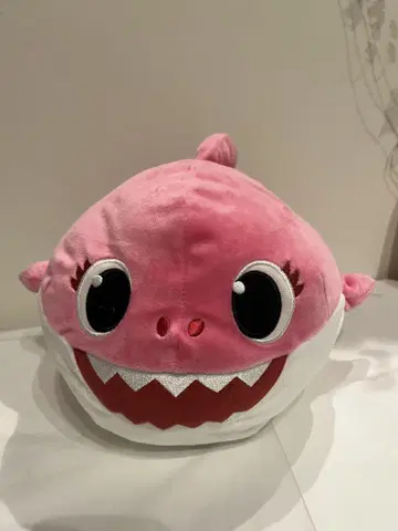 베이비샤크 메가 점보 봉제인형 핑크 택 포함