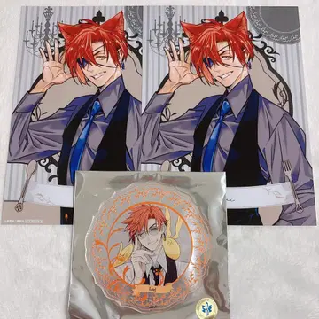 D.Gray-man 콜라보 카페 라메 아크릴 코스터 라비