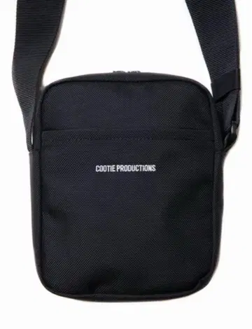 COOTIE / COMPACT SHOULDER BAG -BLACK-