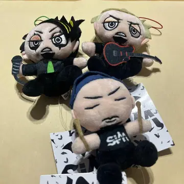 라운드원 한정 SiM 봉제인형 마스코트 3종 세트