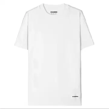 JIL SANDER+ 질 샌더 반팔 티셔츠 화이트 여성용 XS