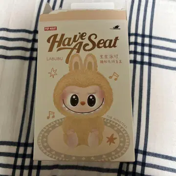 POP MART LABUBU Have A Seat 봉제 인형
