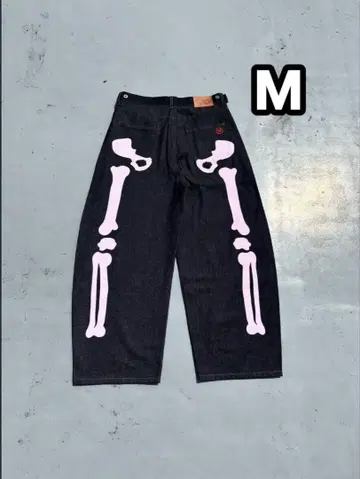 9090 Bone Rigid 데님 팬츠 M