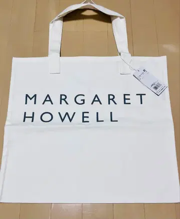 MARGARET HOWELL 에코백 화이트 빅