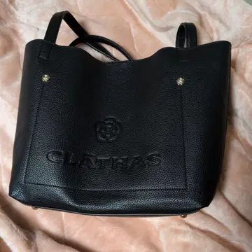 CLATHAS 블랙 숄더백