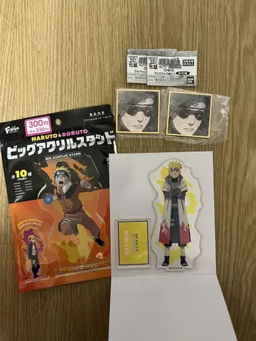 NARUTO-나루토- 빅 아크릴 스탠드 콩 가샤 색지