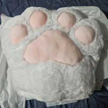 시원한 고양이 발바닥 핸드 2 울트라 BIG 시로 고양이 봉제 인형