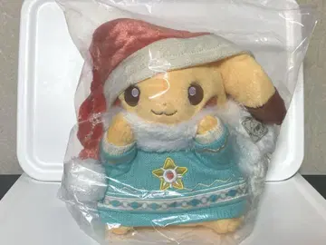 피카츄 Heart warming 크리스마스 봉제 인형 포켓몬 센터