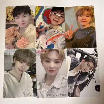 SEVENTEEN Woozi 우지 트레이딩 카드 6매 세트