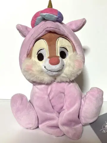 데일 유니콘 플러시 봉제 인형 칩과 데일 디즈니 스토어