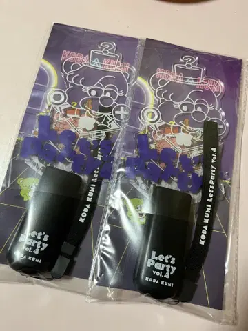 KODA KUMI Let's Party vol.4 응원봉 2세트