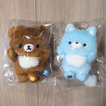 아오코구의 숙박 매달린 봉제 인형 2세트