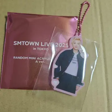 SMTOWN LIVE 2025 미니 아크릴 키링 A ver. 찬열