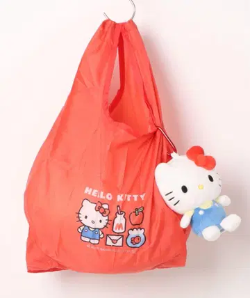 헬로키티 봉제 인형 에코백