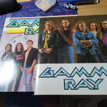 GAMMA RAY 사인 포함 팜플렛 2세트