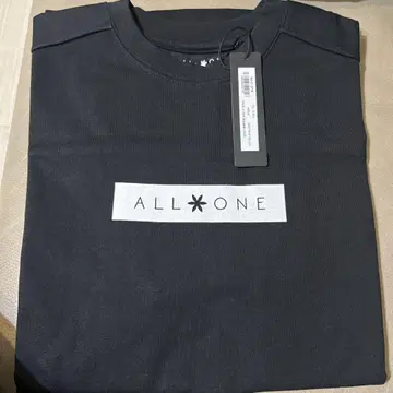 ALL ONE 블랙 티셔츠 S 사이즈