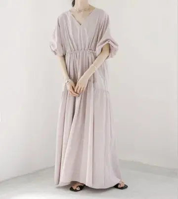 mystic 드로스트 개더 원피스
