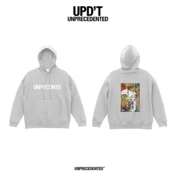 타케루 UPD'T SCULPTURE Hoodie 라이트 그레이