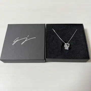 새상품! gulamu jewelry 큐브 큐빅 목걸이