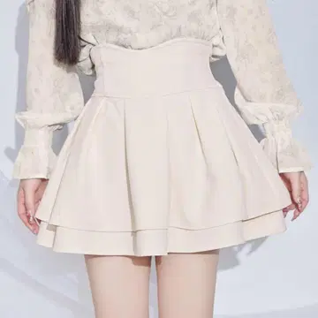 michellMacaron 미셸 마카롱 미각 스커트 아이보리