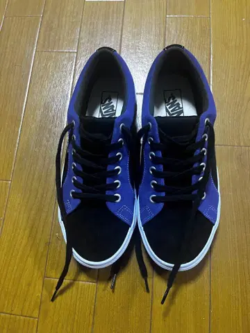 Vans 램핀 블랙/퍼플 스니커즈