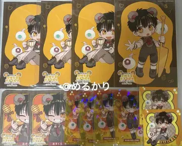 지박소년 하나코군 카페 엽서 코스터 클리어카드 유우기 아마네