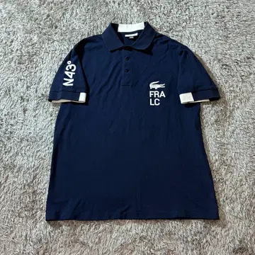 새상품급 라코스테 LACOSTE 피케 셔츠 N43 와펜 네이비 컬러