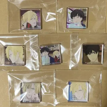 BANANA FISH 레코드 샵 복권 특전 아크릴 타일 총 7종