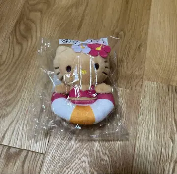 [미사용] 헬로키티 햇볕에 탄 키티 제일복권 마스코트