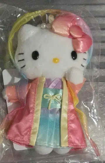 산리오 헬로키티 스마일 한정 볼체인 오토히메 마스코트
